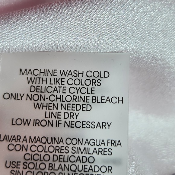 Calvin Klein Womens 3X Ombre Blouse Pink Red Purple Black Roll Tab Sleeve Top - Picture 6 of 9